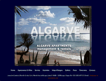Tablet Screenshot of algarve-apartments.net